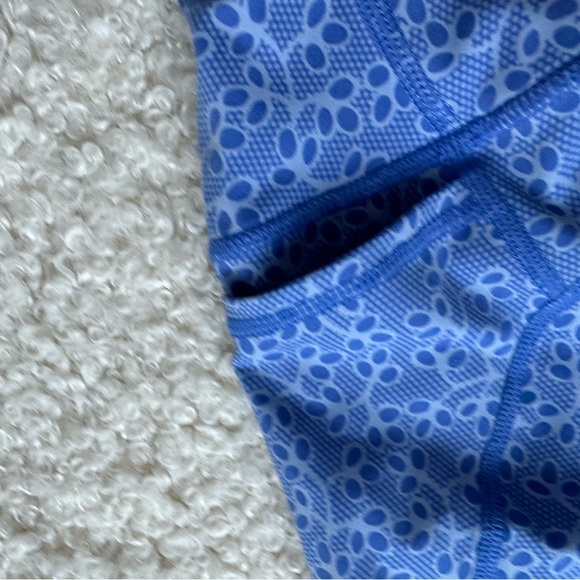 Sweaty Betty size S bluish purple pattern Power leggings - Picture 2 of 5